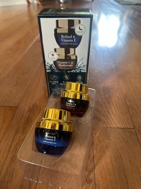 Merle Roberts Day & Night Cream Duo - Retinol & Vitamin C NEW